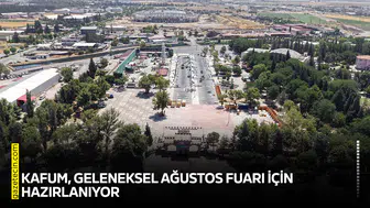 KAFUM, Geleneksel Ağustos Fuarı için hazırlanıyor