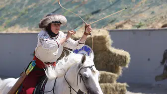 Atlı Okçuluk 2026 Türkiye Şampiyonası'nın yarı finalleri Gaziantep'te başladı