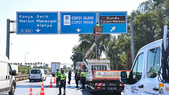 Antalya'daki yollar COP31 İklim Zirvesi'ne hazırlanıyor