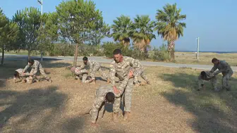 Geleceğin hava astsubayları yaz kampında becerilerini sergiliyor