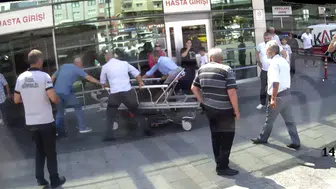Otobüste fenalaşan yolcu hastaneye yetiştirildi
