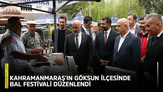 Kahramanmaraş'ın Göksun ilçesinde Bal Festivali düzenlendi
