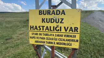 Kuduz vakası nedeniyle bir bölge karantinaya alındı