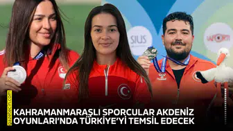 Kahramanmaraşlı sporcular Akdeniz Oyunlarında Türkiye’yi temsil edecek