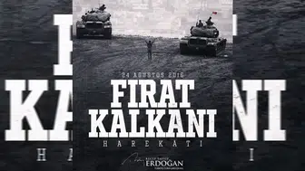Cumhurbaşkanı Erdoğan'dan Fırat Kalkanı Harekatı paylaşımı
