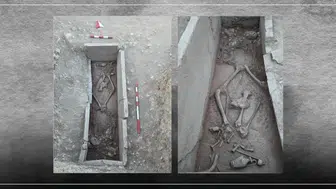Aspendos'ta 2 bin 400 yıllık güreşçi mezarı keşfedildi