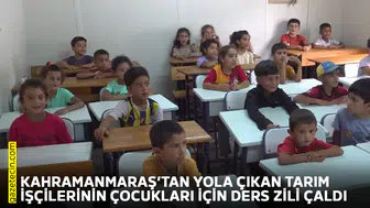 Fındık işçilerinin çocukları için ders zili çaldı