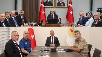 TBMM Başkanı Kurtulmuş ve Bakan Çiftçi, 81 il valisiyle toplantı yaptı
