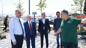 Toptaş, mahallelerin yaşam kalitesini artıran parkları ziyaret etti