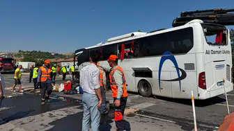 Kayseri'de devrilen yolcu otobüsündeki 1 kişi öldü, 22 kişi yaralandı