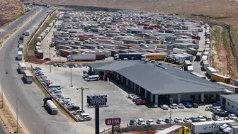 Cilvegözü Sınır Kapısı'nda inşası tamamlanan tır parkı hizmete alındı