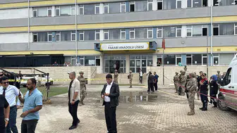 Yeğeni tarafından öldürülen öğretmenin cenazesi defnedildi