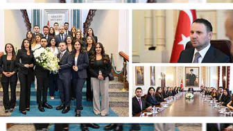 Adalet Bakanı Gürlek, İstanbul'daki adliye muhabirlerini kabul etti