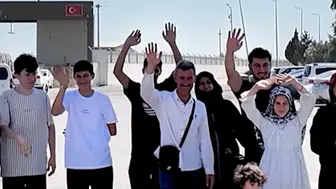 Ülkesine dönen Suriyeli aileden Kalpten Teşekkürler Türkiye mektubu