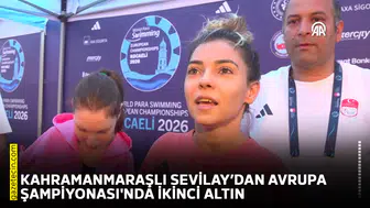 Kahramanmaraşlı Sevilay’dan Avrupa Şampiyonası'nda ikinci altın