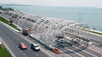 Avrasya Tüneli'nde 94 bin 489 araçla geçiş rekoru kırıldı