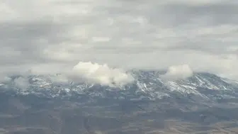 Ağrı Dağı'na mevsimin ilk karı yağdı !