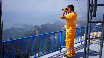 Akçal Kulesi'nden Isparta, Antalya ve Burdur 7/24 gözetleniyor