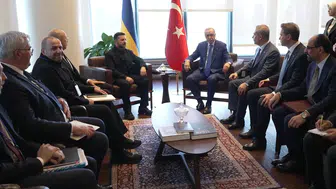 Erdoğan, Zelenskiy ile Türkevi’nde görüştü