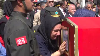 Şehit Uzman Çavuş Coşkun Sevim son yolculuğuna uğurlandı