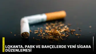 Lokanta, park ve bahçelerde yeni sigara düzenlemesi