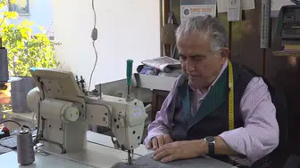 Mustafa usta terzilikte 66 yılı geride bıraktı