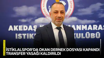 İstiklalspor’da Okan Dernek dosyası kapandı, transfer yasağı kaldırıldı