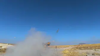 ROKETSAN KARAOK ilk kez hava hedefini vurdu