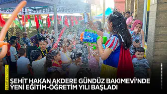 Şehit Hakan Akdere Gündüz Bakımevinde yeni eğitim-öğretim yılı başladı
