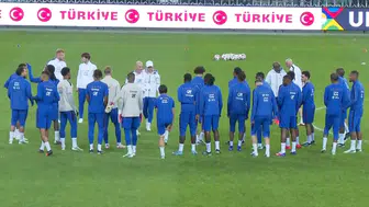 Fransa, Türkiye maçının hazırlıklarını tamamladı