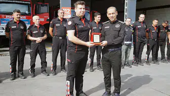 Kahraman itfaiyecilerin haftası kutlanıyor
