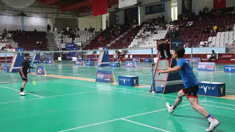 Büyükler Türkiye Badminton Şampiyonası Hatay’da başladı