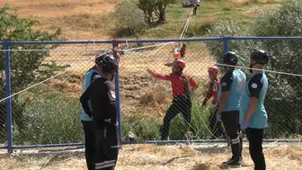 Hakkari'de olası göç hareketlerine karşı tatbikat gerçekleştirildi