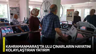 Kahramanmaraş’ta ulu çınarların hayatını kolaylaştıran yatırım