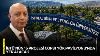 İBTÜ’nün 16 projesi COP31 YÖK Pavilyonu’nda yer alacak