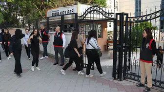 Güvenli eğitim için okul çevrelerinde denetimler sürüyor