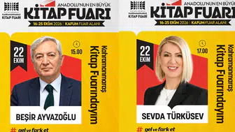 Kitap Fuarı’nda Ayvazoğlu ve Türküsev okurlarla buluşacak