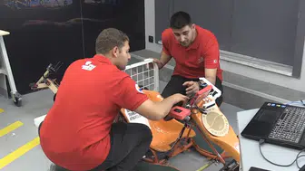 Üniversite öğrencileri nükleer tesislerde kullanılabilecek robot araçlar tasarladı