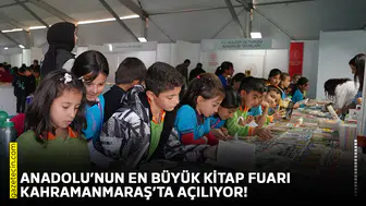 Anadolu’nun en büyük kitap fuarı Kahramanmaraş’ta açılıyor!