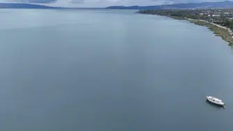 Sapanca Gölü'nde su seviyesi son yağışlara yükseldi