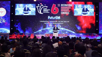 Sağlık Bakanı Memişoğlu, 6. Uluslararası Acil Tıp Kongresi'nde konuştu