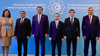 Türk Devletleri Teşkilatı Adalet Bakanları üçüncü toplantısı istanbul’da yapıldı