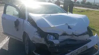 İki otomobilin çarpıştığı kazada 1 kişi hayatını kaybetti