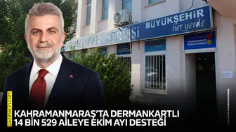 Kahramanmaraş’ta Dermankartlı 14 Bin 529 aileye Ekim ayı desteği