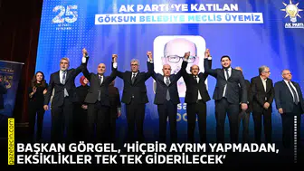 Başkan Görgel, ‘Hiçbir ayrım yapmadan, eksiklikler tek tek giderilecek’