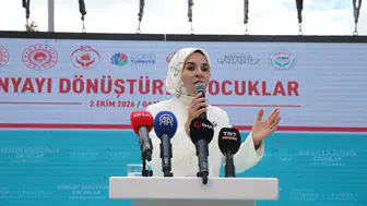 Bakan Göktaş, Gaziantep'te kadınlara yönelik projeleri anlattı