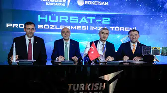Türkiye'nin seri üretilebilen ilk uydu ailesi HÜRSAT için imzalar atıldı