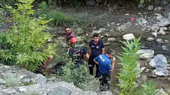 Osmaniye'de dere yatağında kimliği belirlenmeyen erkek cesedi bulundu