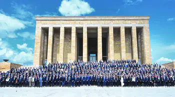 TOBB heyeti Ata’nın huzurunda
