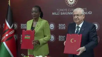 Türkiye ile Kenya arasında savunma işbirliği anlaşması imzalandı